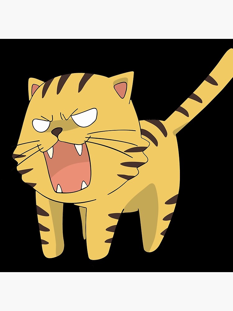 Palm Top Tiger Toradora Throw Pillow - Image 2